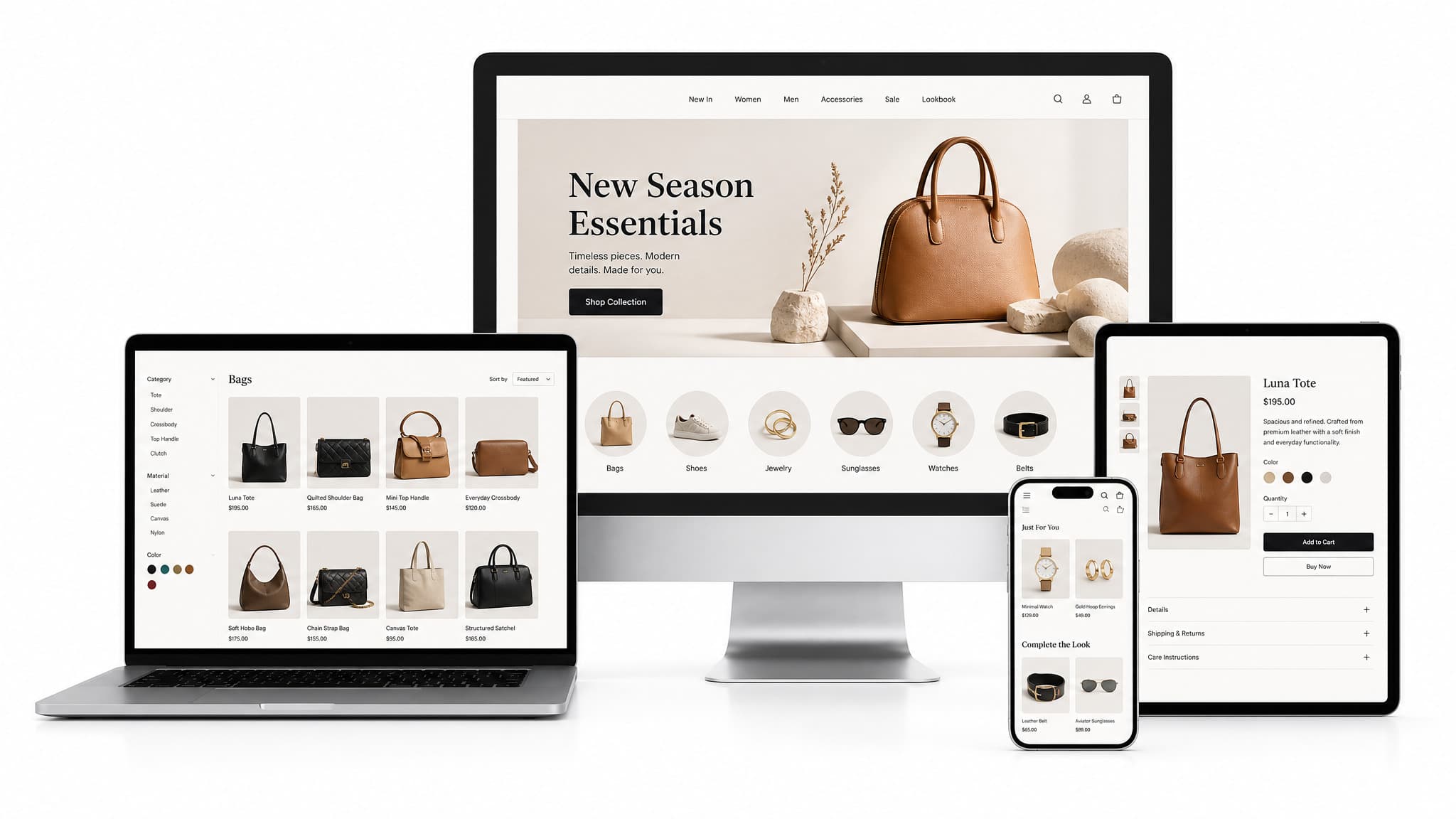 Responsive application development across all devices